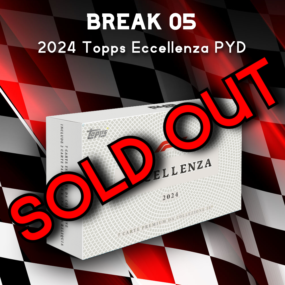 Break 05 - 1x 2024 Topps F1 Eccellenza Hobby Box PYD
