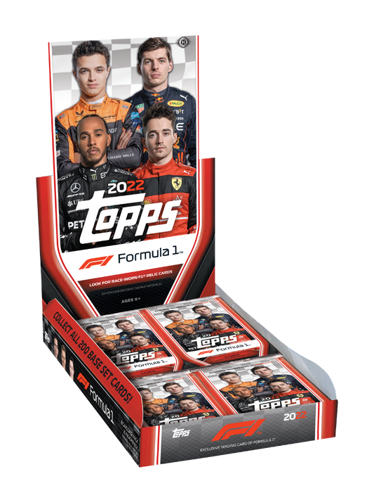 2022 Topps Formula 1 Flagship Hobby Box